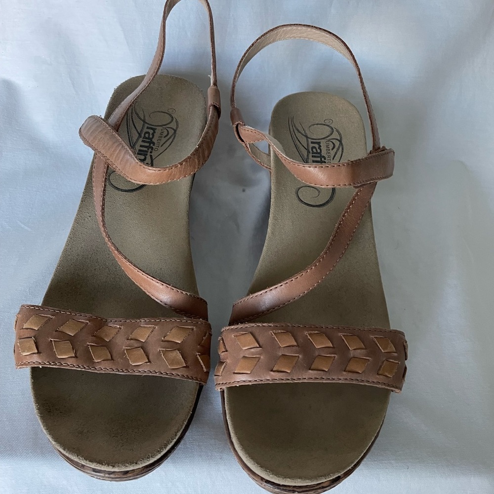 Raffini Oleander leather sandals